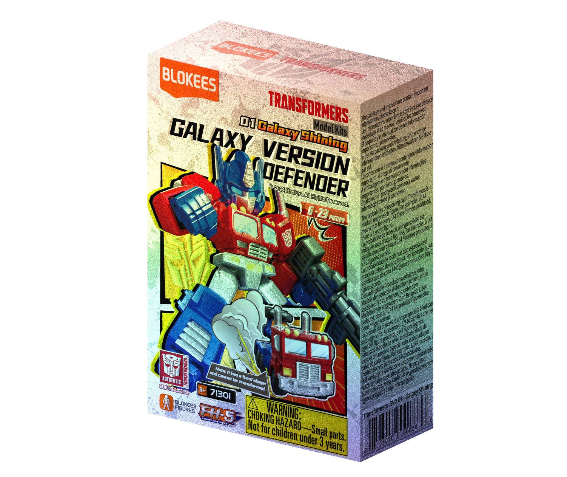 Blokees Transformers Defender Version Wave 1 Shattered Alliance  Action Figures