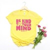 Simply Sage Market S.W.Smiley Be Kind To Your Mind Outline Short Sleeve Tee - 3 of 4