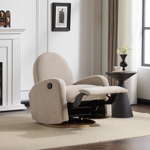 Christopher Knight Home Kimon 360 Swivel and Glider Recliner Chair - 1 of 4