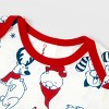PATPAT Christmas Matching Family Pajamas Set Santa Claus and Dogs Print Baby bodysuit - 4 of 4