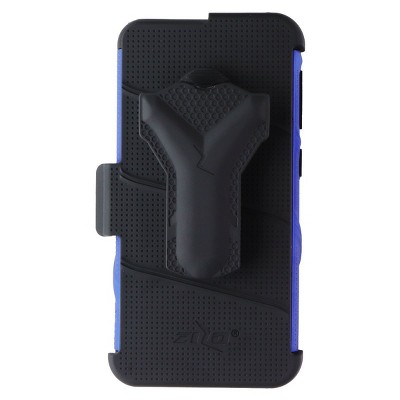 Zizo Bolt Series Case with Holster for Samsung Galaxy A10e - Blue/Black