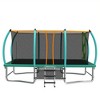 APRILSOUL 10X16FT Outdoor Square Trampolines for Kids Adults Long Rectangular Tumbling Trampoline - 3 of 4