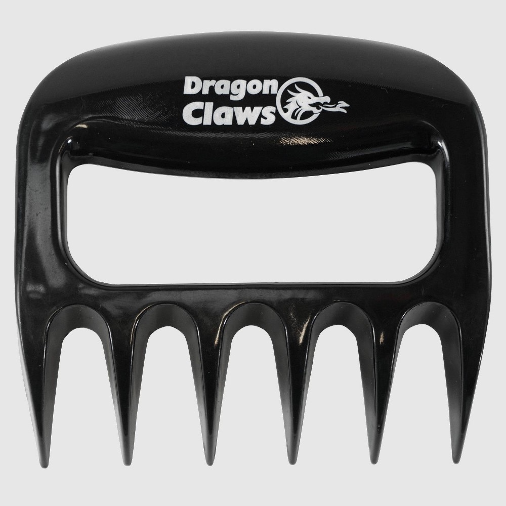 Grill Dragon Meat Claws Black - BBQ Dragon: Heat-Resistant, Dishwasher-Safe BBQ Utensil, 1 Year Warranty