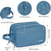 Narwey Travel Toiletry Bag with Brush Compartments for Men and Women - 2 of 3