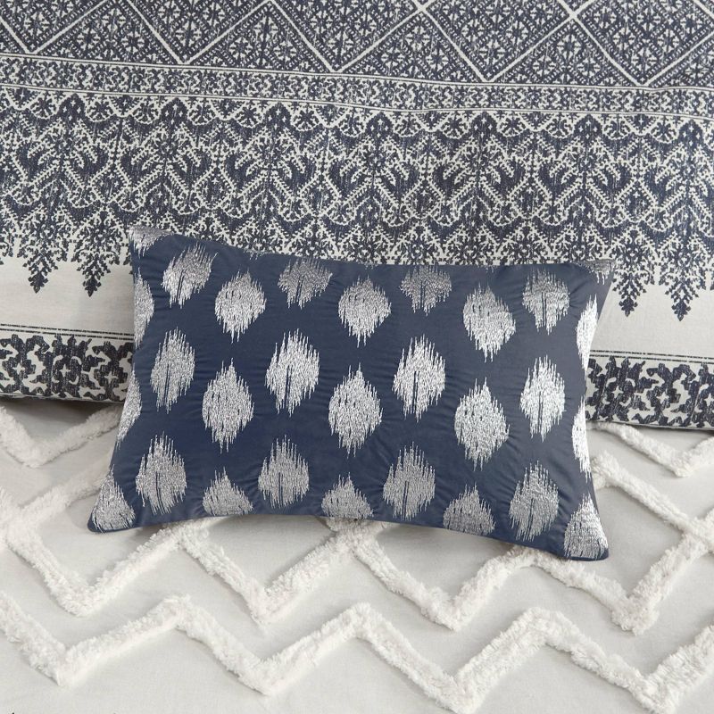 Nadia Dot Embroidered Throw Pillow, 3 of 5
