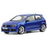 2010 Volkswagen Golf VI R Rising Blue Metallic Limited Edition to 3000 pieces Worldwide 1/18 Model Car by Otto Mobile