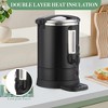COZONY Commercial Coffee Urn, Stainless Steel Hot Water Dispenser, Fast Brew, Double-Wall Insulation, Easy Clean - 4 of 4