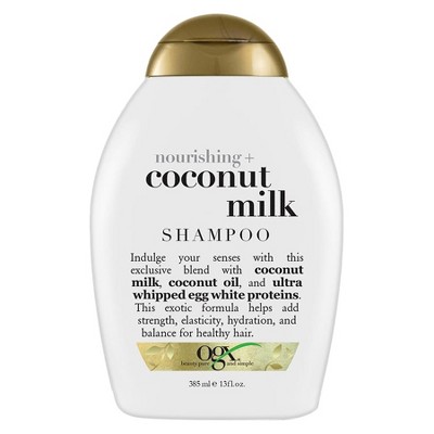 OGX Nourishing + Coconut Milk Shampoo for Strong &#38; Healthy Hair - 13 fl oz