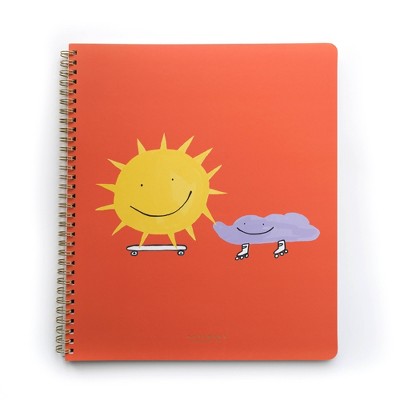 Photo 1 of 1 Subject College Ruled No Bad Days Spiral Notebook Collection Make Me Smile - Line Modern (Pack of 4)