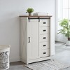Sapphtopaz Farmhouse Dresser for Bedroom with Drawers and Round Handles Modern Tall Dresser Closet Organizer for Living Room, Nursery - 3 of 4