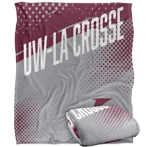 University Of Wisconsinla Crosse Fan Zone Silky Touch Super Soft Throw Blanket 50x60 - 1 of 4