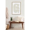 Kate and Laurel Sylvie Constructed I Neutral Framed Canvas by Statement Goods - 4 of 4