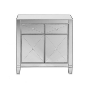 Mirage Mirrored Accent Cabinet - OC9156 - Charcoal - SEI - 1 of 4