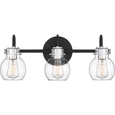 Quoizel Lighting Andrews 3 - Light Vanity in  Earth Black
