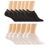 Super No-Show Socks W/ Heel Control 6-Pack - 3 of 4