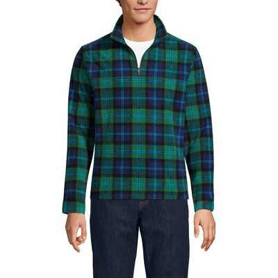 Lands' End Men's Anyweather Fleece Quarter Zip Pullover