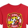 Women's - Disney - Firefighter Mickey Cropped Graphic T-Shirt - 2 of 4