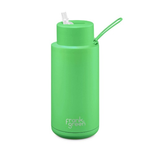 FreeSip Water Bottle with Flip-Top Lid - Neon Sage (24 Fl Oz. Capacity)