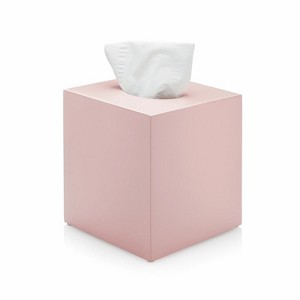 LunaLulinlk Blush Pink Square Tissue Box Cover - 1 of 4