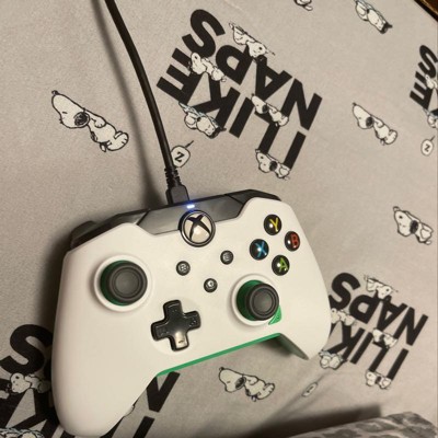 PDP Wired Controller – Electric White & Yellow - Microsoft Xbox One