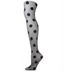Memoi Women's Sheer Polka Dot Nylon Pantyhose - 3 of 4
