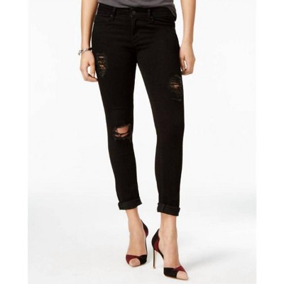 Women's Karen Cuffed Crop Ripped Skinny Jeans - articles of society