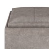 NicBex 16.9" Storage Bench Cube Storage Ottoman with Tray for Bedroom, Living Room - 2 of 4