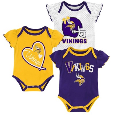 vikings baby girl clothes