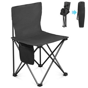 Karl Home 4 Pack Steel Portable Camping Chairs With Carrying Bags - 1 of 4