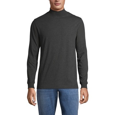 Lands' End Men's Super-T Mock Turtleneck