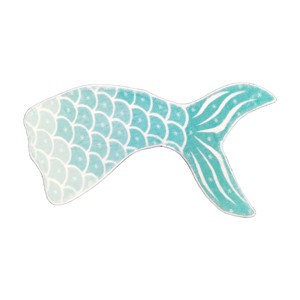 Beachcombers 22" x 30" Mermaid Tail Indoor Kitchen, Bathroom Bedroom Decorative Rug Mat - 1 of 1