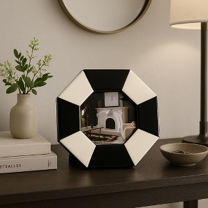 Decorative Octagon Picture Frame for Home Decor - Elegant Photo Frame for Tabletop Accent, Mantel Display, or Living Room Decor - 1 of 4