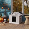 Decksplore 38 inch Weatherproof Indoor Outdoor Dog House for All Sizes - 2 of 4