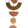 Geometric Brass Metal Hanging Wall Décor - Foreside Home & Garden - 3 of 4