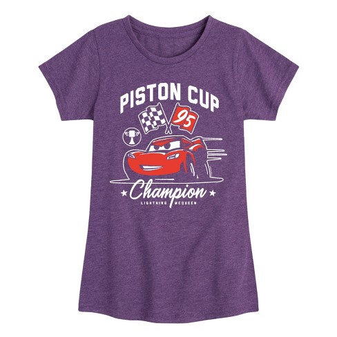 Girls' - Cars -  Fitted Short Sleeve Graphic T-Shirt - image 1 of 4