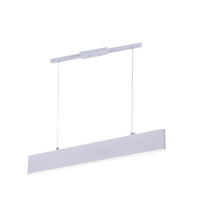 CWI Lighting Krista LED Chandelier With Satin White Finish
