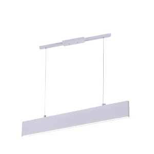 CWI Lighting Krista LED Chandelier With Satin White Finish - 1 of 1