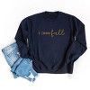 Simply Sage Market Embroidered I Love Fall Sweatshirt - 3 of 4