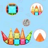 PICASSO-TILES Magnetic Tiles For Kids, Travel Size 24PCS Construction STEM Building Blocks Educational Toy - 2 of 4