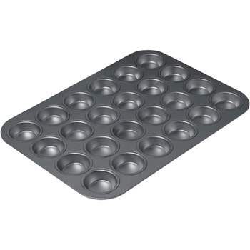 Nutrichef 24 Cup Muffin Pan-deluxe Nonstick Gray Coating Inside & Outside :  Target