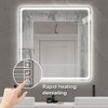 Whisen Touchable LED Bathroom Vanity Wall Mirror with Adjustable Dimmable Lights and One-Touch Defogging - 4 of 4