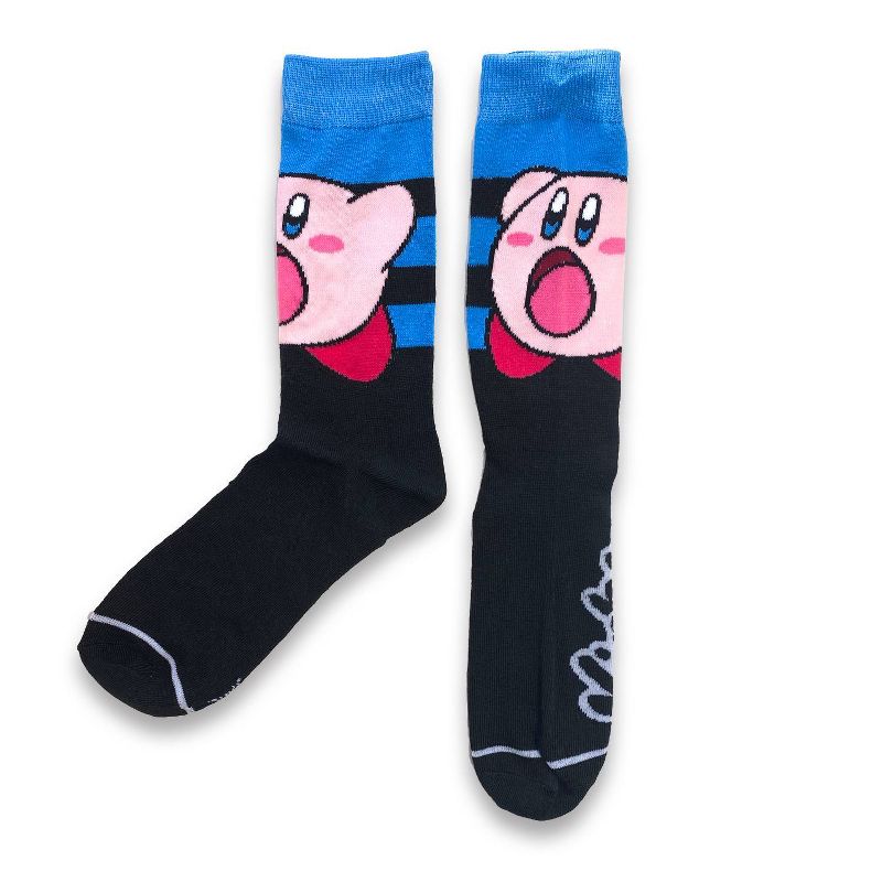 Nintendo Kirby Character Casual Crew Socks - 3pk, 5 of 9