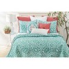 C&F Home Madison Aqua Cotton Cotton Quilt Set - Reversible and Machine Washable - 3 of 4