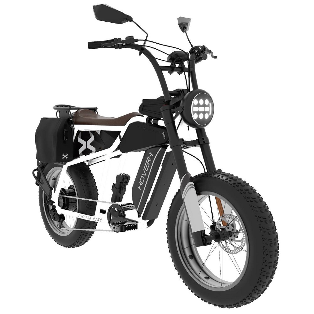 Hover 1 Adult Altai Pro R750 20" Step-Over Electric Cruiser Bike - White