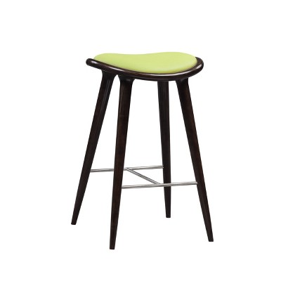 Lucio Oval Backless Wood Barstool - Boraam