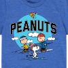 Boys' - Peanuts - Snoopy and Friends Skiing Short Sleeve Graphic T-Shirt - 2 of 4