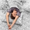 4 Piece Bed Sheets Printed Microfiber Sheet Set Ultra Soft, Easy Care Paisley Printed Sheets - Lux Decor Collection - 4 of 4