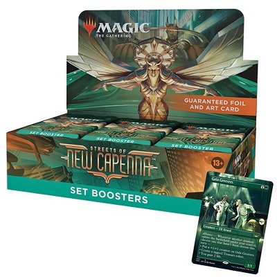 Magic The Gathering Magic: The Gathering Streets of New Capenna Set Booster Box | 30 Packs + 1 Box Topper (361 Magic Cards)