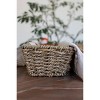 Handwoven Seagrass Bread Basket Set of Two by Kalalou - 2 of 4