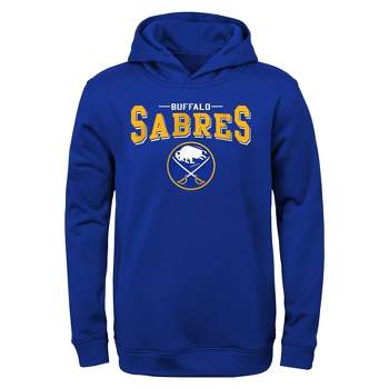 NHL Buffalo Sabres Boys' Poly Core Hooded Sweatshirt